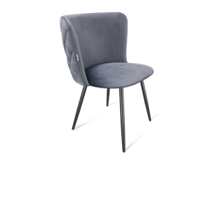 Обеденный стул SHT-ST36-3 / SHT-S95-1 (нейтральный серый/черный муар) в Вологде
