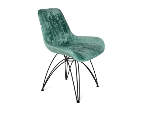 Обеденный стул SHT-ST37 / SHT-S112 (зеленый чай/черный муар) в Вологде - изображение
