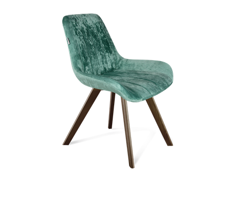 Обеденный стул SHT-ST37 / SHT-S39 (зеленый чай/темный орех) в Вологде - изображение