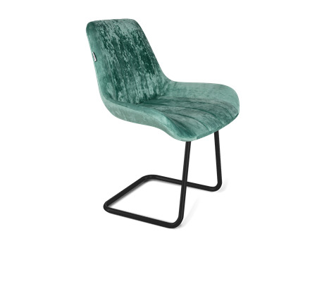 Обеденный стул SHT-ST37 / SHT-S45-1 (зеленый чай/черный муар) в Вологде - изображение
