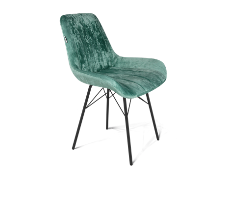 Обеденный стул SHT-ST37 / SHT-S64 (зеленый чай/черный муар) в Вологде - изображение