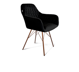 Обеденный стул SHT-ST38 / SHT-S37 (ночное затмение/медный металлик) в Вологде