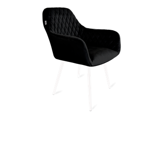 Обеденный стул SHT-ST38 / SHT-S95-1 (ночное затмение/белый муар) в Вологде - предосмотр