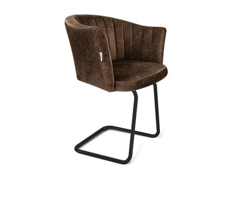 Обеденный стул SHT-ST42-1 / SHT-S45-1 (кофейный трюфель/черный муар) в Вологде - изображение