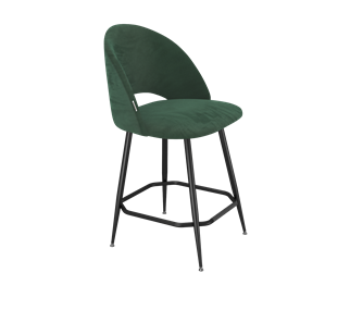 Полубарный стул SHT-ST34 / SHT-S148-1 (лиственно-зеленый/черный муар) в Вологде