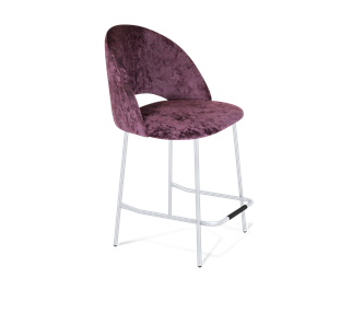 Полубарный стул SHT-ST34 / SHT-S29P-1 (вишневый джем/хром лак) в Вологде - предосмотр