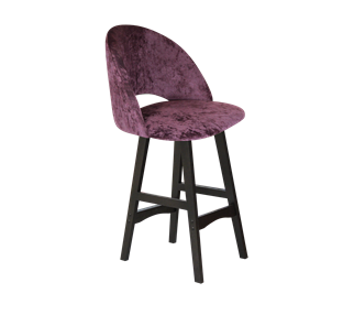 Полубарный стул SHT-ST34 / SHT-S65-1 (вишневый джем/венге) в Вологде - предосмотр
