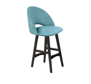 Полубарный стул SHT-ST34-1 / SHT-S65-1 (голубая пастель/венге) в Вологде - предосмотр