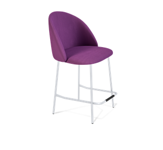 Полубарный стул SHT-ST35 / SHT-S29P-1 (ягодное варенье/хром лак) в Вологде
