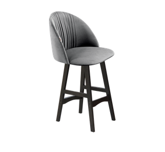 Полубарный стул SHT-ST35-1 / SHT-S65-1 (угольно-серый/венге) в Вологде - предосмотр