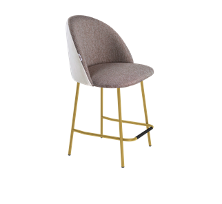 Полубарный стул SHT-ST35-3 / SHT-S29P-1 (тростниковый сахар/зефирный/золото) в Вологде - предосмотр