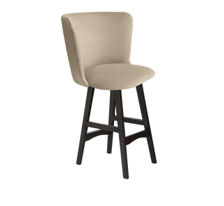 Полубарный стул SHT-ST36 / SHT-S65-1 (ванильный крем/венге) в Вологде