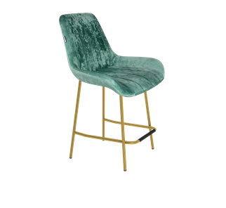 Полубарный стул SHT-ST37 / SHT-S29P-1 (зеленый чай/золото) в Вологде - предосмотр