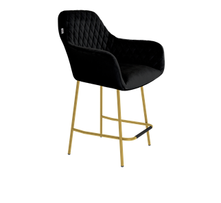 Полубарный стул SHT-ST38 / SHT-S29P-1 (ночное затмение/золото) в Вологде - предосмотр