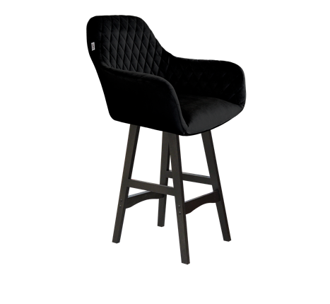 Полубарный стул SHT-ST38 / SHT-S65-1 (ночное затмение/венге) в Вологде - изображение