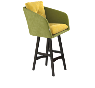 Полубарный стул SHT-ST43-2 / SHT-S65-1 (фисташковый десерт/венге) в Вологде
