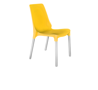 Обеденный стул SHT-ST75/S424 (желтый ral1021/хром лак) в Вологде