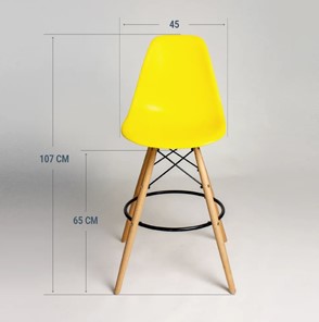 Барный стул DSL 110 Wood bar (лимон) в Вологде - предосмотр 1