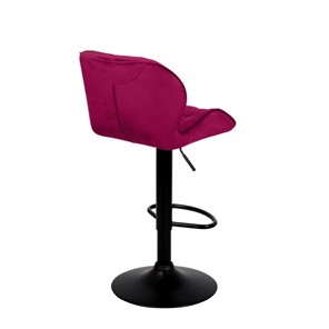 Барный стул Кристалл  WX-2583 белюр бордовый в Вологде - предосмотр 4