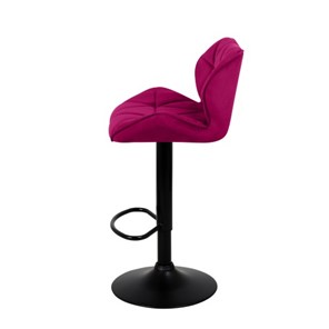 Барный стул Кристалл  WX-2583 белюр бордовый в Вологде - предосмотр 6