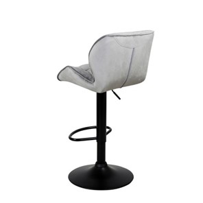 Барный стул Кристалл  WX-2583 белюр серый в Вологде - предосмотр 7