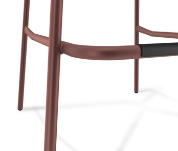 Барный стул SHT-ST15-1/S29 (дуб выбеленный/медный металлик) в Вологде - предосмотр 3