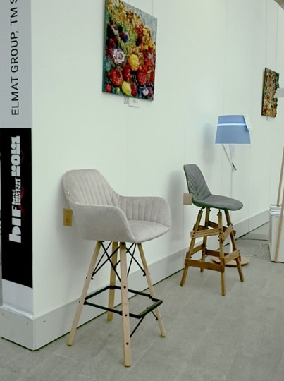 Барный стул SHT-ST19/S80 (белый/темный орех/черный) в Вологде - изображение 8