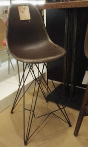 Барный стул SHT-ST29-C1/S66 (оливковый/черный муар/золотая патина) в Вологде - предосмотр 4