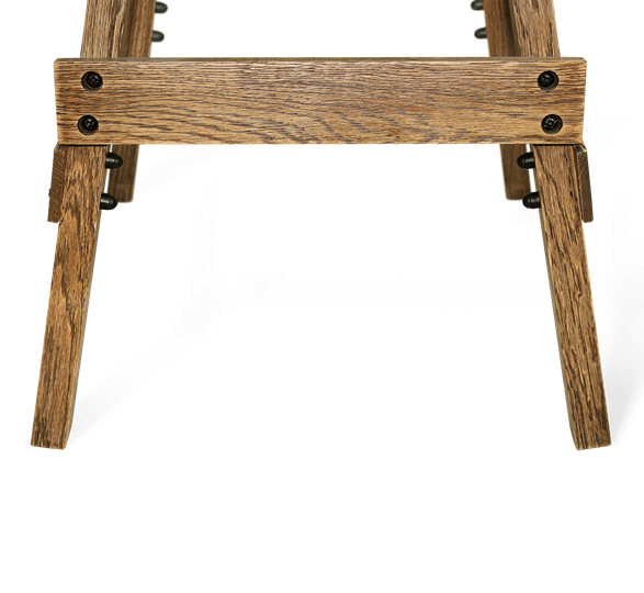 Барный стул SHT-ST29-C1/S81 (морская глубина/брашированный коричневый) в Вологде - изображение 8