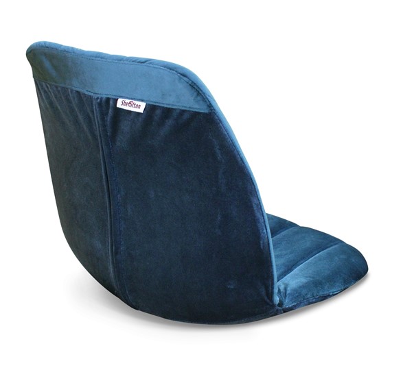 Барный стул SHT-ST29-C1/S93 (морская глубина/брашированный коричневый/черный муар) в Вологде - изображение 12