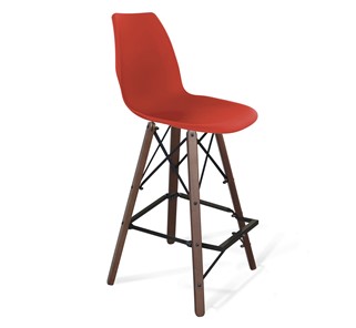 Барный стул SHT-ST29/S80 (оранжевый ral2003/темный орех/черный) в Вологде - предосмотр 12