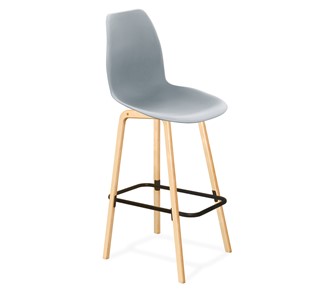 Барный стул SHT-ST29/S94 (пастельно-розовый/прозрачный лак/черный муар) в Вологде - предосмотр 8