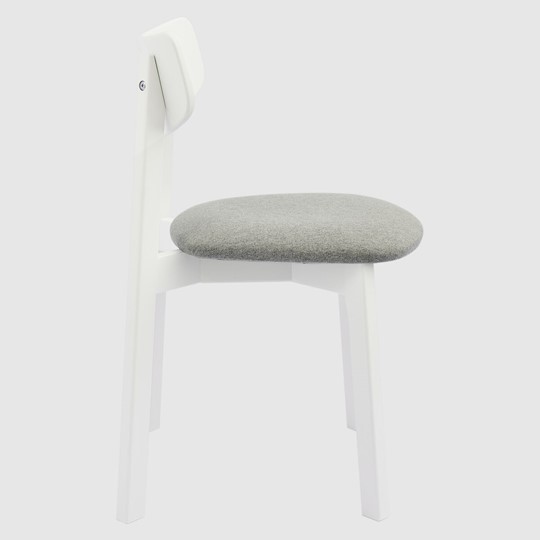 Обеденный стул Вега МС, Белый/Сильвер в Вологде - изображение 2