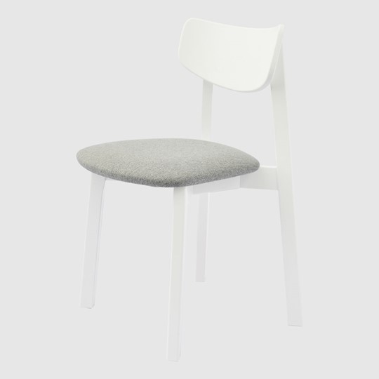 Обеденный стул Вега МС, Белый/Сильвер в Вологде - изображение 4