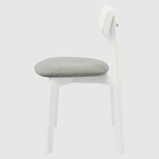 Обеденный стул Вега МС, Белый/Сильвер в Вологде - изображение 5