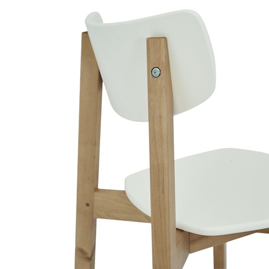 Обеденный стул Вега ЖС, Дуб/Белый в Вологде - изображение 8