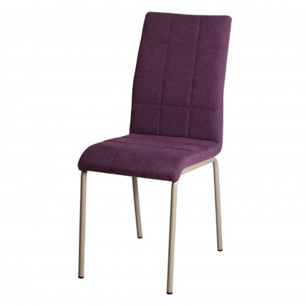 Мягкий стул Каре СРП-041 Эмаль фиолетовый в Вологде - изображение