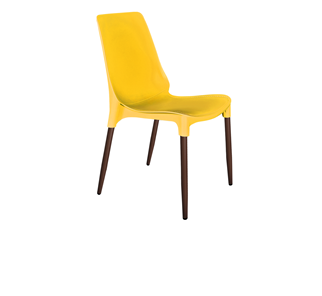 Обеденный стул SHT-ST75/S424-С (желтый ral1021/коричневый муар) в Вологде