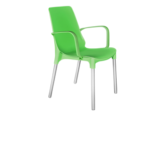 Обеденный стул SHT-ST76/S424 (зеленый/хром лак) в Вологде