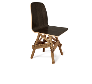 Обеденный стул SHT-ST10-1/S71 (венге/дуб брашированный коричневый) в Вологде