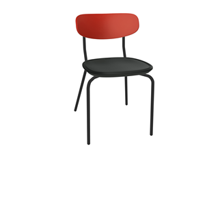 Обеденный стул SHT-ST85-2/SB85-2/S85M (красный/черный/черный муар) в Вологде