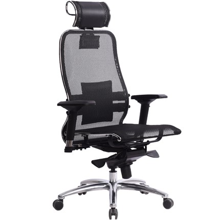 Офисное кресло Samurai S-3.04, черный в Вологде - изображение