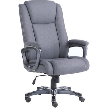 Офисное кресло Brabix Premium Solid HD-005 (ткань, серое) 531823 в Вологде - изображение