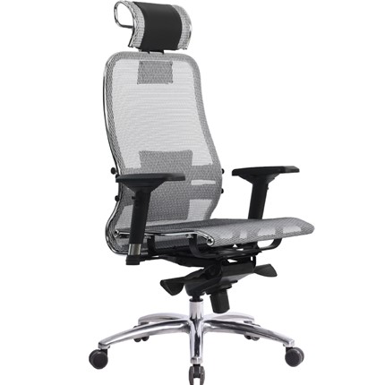 Кресло офисное Samurai S-3.04, серый в Вологде - изображение