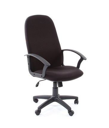 Кресло компьютерное CHAIRMAN 289, ткань, цвет черный в Вологде - изображение