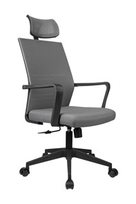 Офисное кресло Riva Chair А818 (Серый) в Вологде