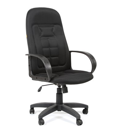 Офисное кресло CHAIRMAN 727 TW 11, цвет черный в Вологде - изображение