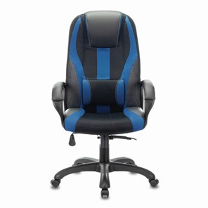 Компьютерное кресло Brabix Premium Rapid GM-102 (экокожа/ткань, черное/синее) 532106 в Вологде - предосмотр