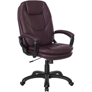 Кресло компьютерное Brabix Premium Trend EX-568 (экокожа, коричневое) 532101 в Вологде