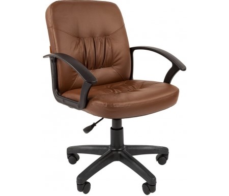 Компьютерное кресло CHAIRMAN 651 ЭКО коричневое в Вологде - изображение